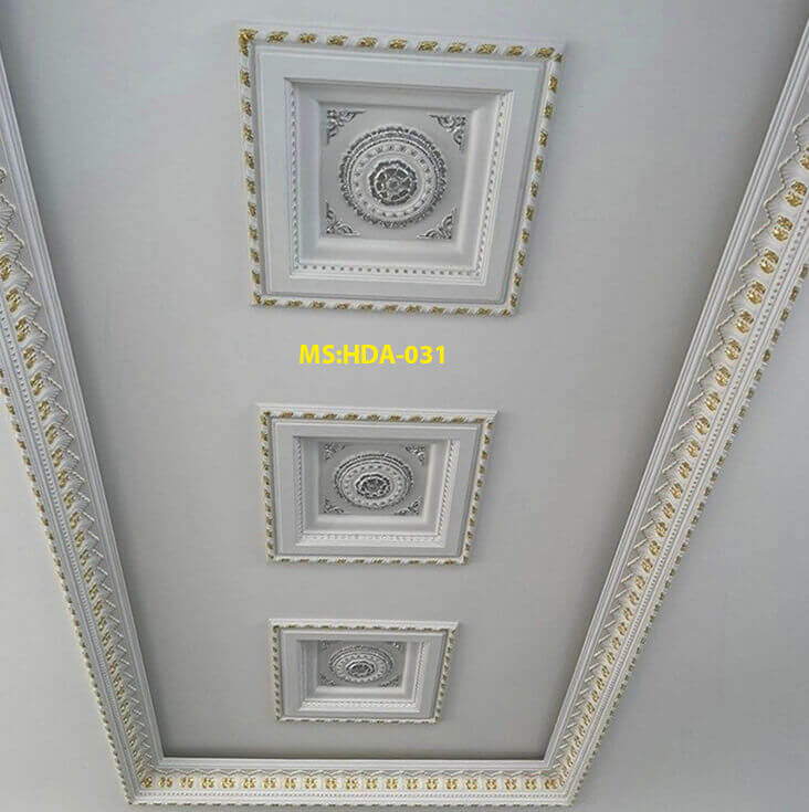 sản xuất phào chỉ thạch cao cốt sợi HDA031